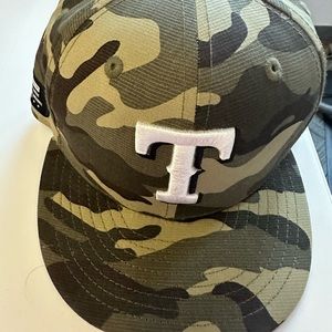 Youth Texas Rangers hat size 6.5